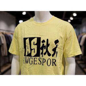 AWGE A$AP Rocky Streetwear Yellow T-Shirt. Size Small 24” pit to pit. NWOT